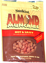 Sunkist Almond Munchies Hot & Sassy