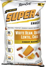Super 4 White Bean, Quinoa, Lentil, Chia Cheesy Nacho