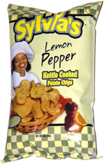 Sylvia's Lemon Pepper Kettle Cooked Potato Chips