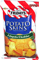 Tato Skins Cheddar Bacon Flavor Potato Snack Chips Tato Skins Cheddar Bacon Flavor Potato Snack Chips