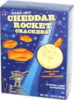 Trader Joe's Cheddar Rocket Crackers