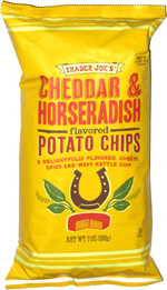 Trader Joe's Cheddar & Horseradish Potato Chips