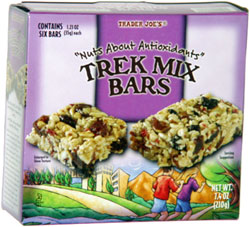 Trader Joe's Nuts About Antioxidants Trek Mix Bars