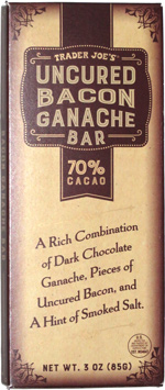 Trader Joe's Uncured Bacon Ganache Bar