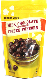 Trader Joe's Milk Chocolate Covered Toffee Popcorn