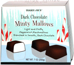 Trader Joe's Dark Chocolate Minty Mallows