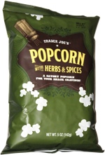 Trader Joe's Popcorn with Herbs & Spices
