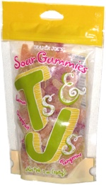 Trader Joe's Sour Gummies T's & J's