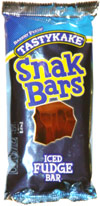 Tastykake Snak Bars Iced Fudge Bar