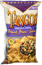 Tangos Tortilla Chips Black Bean & Salsa