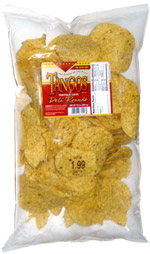 Tangos Tortilla Chips Deli Rounds