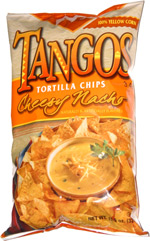 Tangos Tortilla Chips Cheesy Nacho