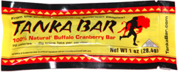 Tanka Bar 100% Natural Buffalo Cranberry Bar