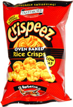 Tastemorr Crispeez Oven Baked Rice Crisps Barbecue