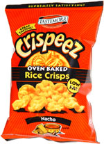 Tastemorr Crispeez Oven Baked Rice Crisps Nacho