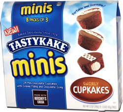 Tastykake Minis Swirly Cupkakes