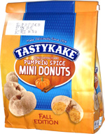 Tastykake Pumpkin Spice Mini Donuts