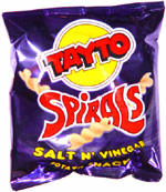 Tayto Spirals Salt & Vinegar