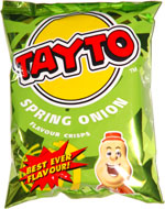 Tayto Spring Onion Flavour Crisps
