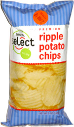 Tedeschi Select Premium Ripple Potato Chips