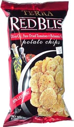 Terra Red Bliss Olive Oil, Sun-Dried Tomatoes & Balsamic Vinegar Potato Chips