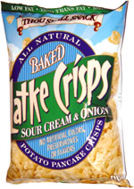 Thou Shall Snack Baked Latke Crisps Sour Cream & Onion