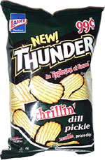 Thunder Thrillin' Dill Pickle Rumble Potato Chips