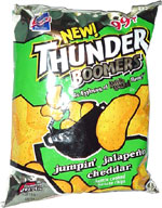 Thunder Boomers Jumpin' Jalapeño Cheddar Kettle Cooked Potato Chips