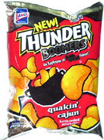 Thunder Boomers Quakin' Cajun Kettle Cooked Potato Chips