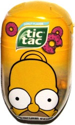 Tic Tac Homer Simpson Donut Flavor