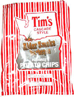 Tim's Cascade Style Alder Smoke Barbeque Flavored Potato Chips
