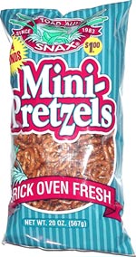 Toad-Ally Snax Mini-Pretzels
