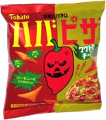 Tohato Bokun Habanero Pizza Potato Snacks