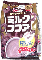 Tohato Milk Cocoa Caramel Corn