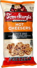 Tom Sturgis Artisan Hot Cheesers Pretzels