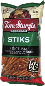 Tom Sturgis Stiks Pretzels