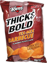 Tom's Thick & Bold Tex-Mex Barbecue Potato Chips