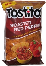Tostitos Roasted Red Pepper Blended with Multigrains
