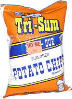 Tri-Sum Bar-B-Que Flavored Potato Chips