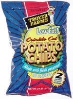 Troyer Farms Low Fat Crinkle Cut Potato Chips