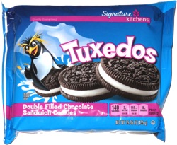 Tuxedos Double Filled Chocolate Sandwich Cookies