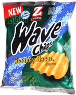 Zwiefel Wave Chips Smokey Bacon Flavor