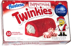 Hostess Peppermint Twinkies