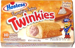 Hostess Pumpkin Spice Twinkies