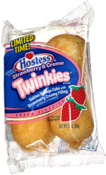 Hostess Strawberry & Creme Twinkies
