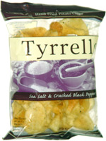 Tyrrells Sea Salt & Crushed Black Pepper Hand Fried Potato Chips
