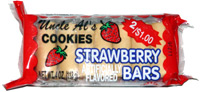 Uncle Al's Cookies Strawberry Bars