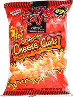 Uncle Ray's Hot Crunchy Cheese Curls