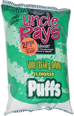 Uncle Ray's Sour Cream & Onion Flavored Puffs