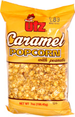 Utz Caramel Popcorn with Peanuts